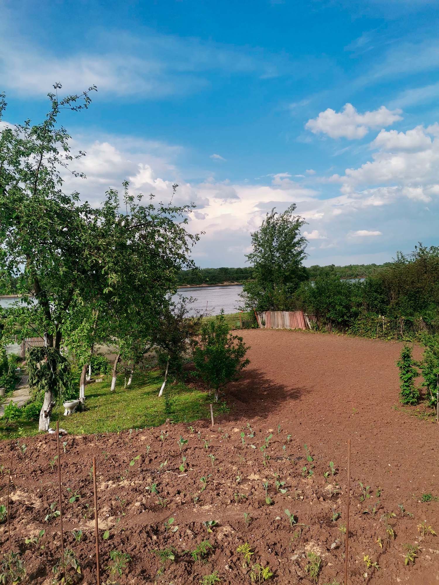 Горбатов, фасад сруба